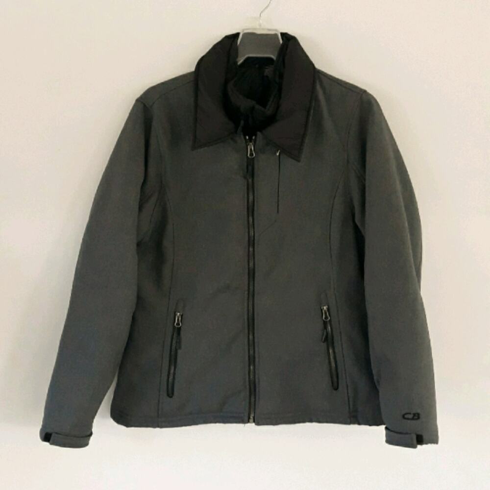 CB Q4 Designs Black Winter Coat M/L